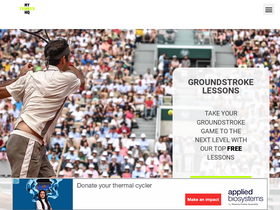 'mytennishq.com' screenshot