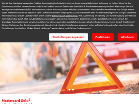 'sparkasse-allgaeu.de' screenshot