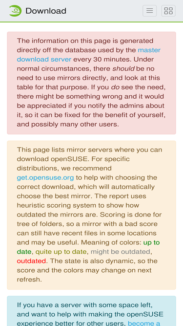 mirrors.opensuse.org