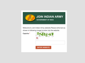 'joinindianarmy.nic.in' screenshot