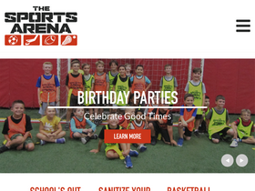 'thesportsarena.net' screenshot