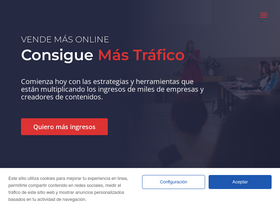 'conviertemas.com' screenshot