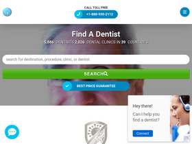'dentaldepartures.com' screenshot