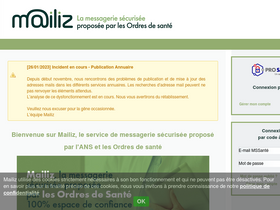 'mssante.fr' screenshot