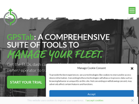 'gpstab.com' screenshot