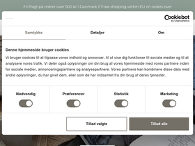 Bruunstrik homepage screenshot