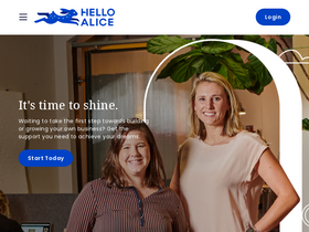 'helloalice.com' screenshot