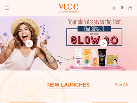 'vlccpersonalcare.com' screenshot