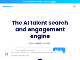 'herohunt.ai' screenshot