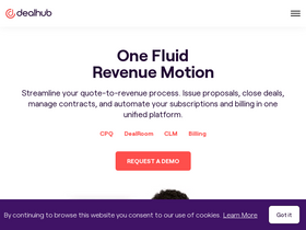 'dealhub.io' screenshot