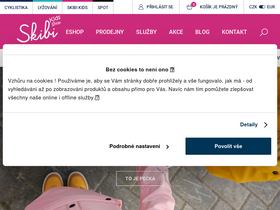 'skibi.cz' screenshot