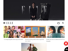 'elle.vn' screenshot