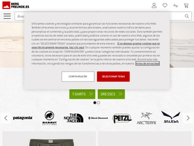 'bergfreunde.es' screenshot