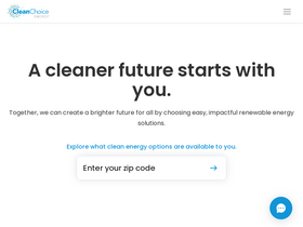 'cleanchoiceenergy.com' screenshot