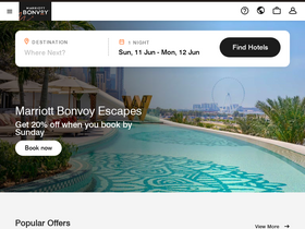 'marriott.co.uk' screenshot