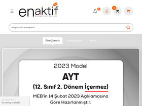 'enaktif.com' screenshot