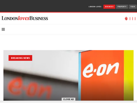 'londonlovesbusiness.com' screenshot