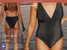 'andieswim.com.au' screenshot