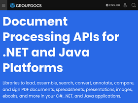 'groupdocs.com' screenshot