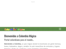 'colombiamagica.co' screenshot