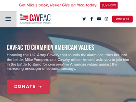 'cavpac.com' screenshot