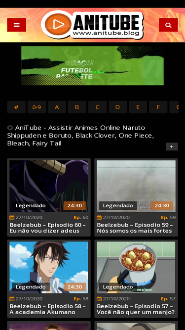 black clover dublado no anitube