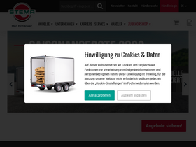 'stema.de' screenshot