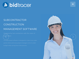 'bidtracer.com' screenshot