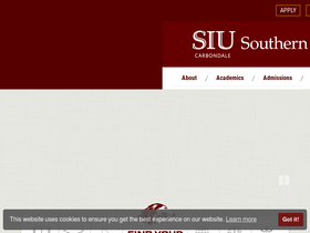 'armyrotc.siu.edu' screenshot