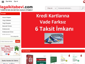 'legalkitabevi.com' screenshot