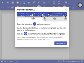 'paintz.app' screenshot