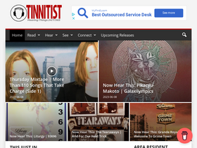 'tinnitist.com' screenshot