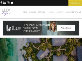 'lux-review.com' screenshot