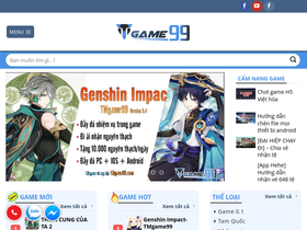 'tmgame99.com' screenshot