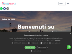 'viagginewyork.it' screenshot