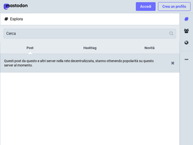 'mastodon.uno' screenshot