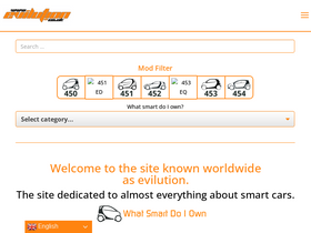 'evilution.co.uk' screenshot