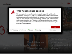 'wienerberger.pl' screenshot