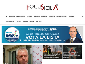 'focusicilia.it' screenshot