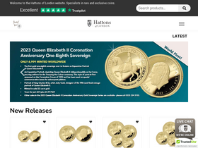 'hattonsoflondon.co.uk' screenshot