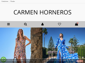 'carmenhorneros.com' screenshot