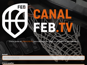 'canalfeb.tv' screenshot