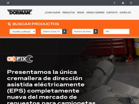'dormanproducts.es' screenshot