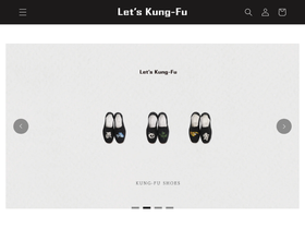 lets-kungfu.com homepage screenshot