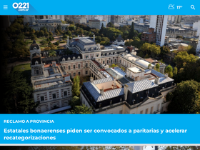 '0221.com.ar' screenshot