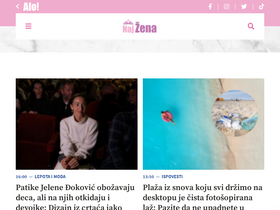 'najzena.rs' screenshot