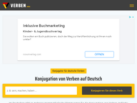 'verben.org' screenshot