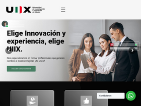 'uiix.edu.mx' screenshot