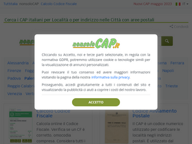 'nonsolocap.it' screenshot