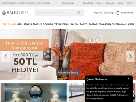 'halistores.com' screenshot